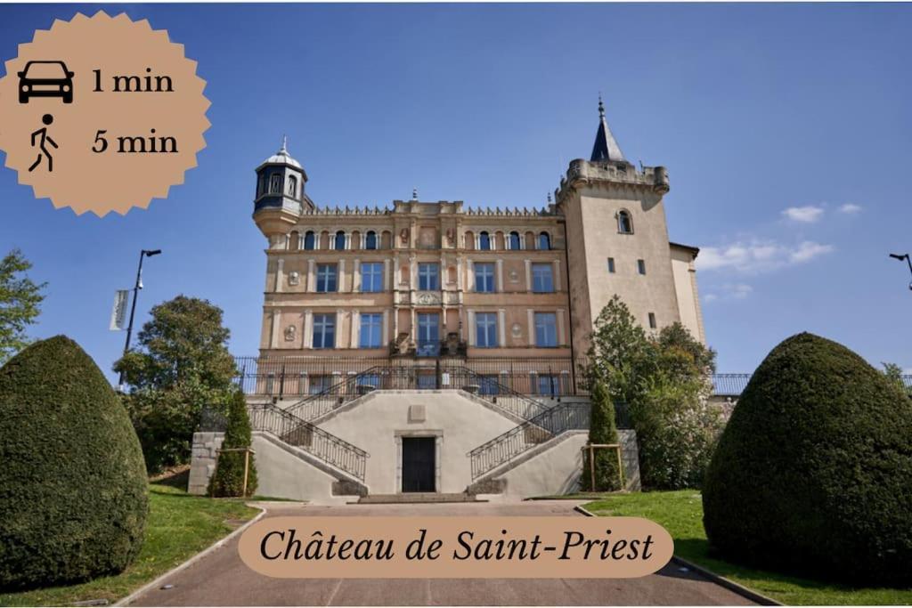 "Haven" Appartement Saint-Priest  Buitenkant foto