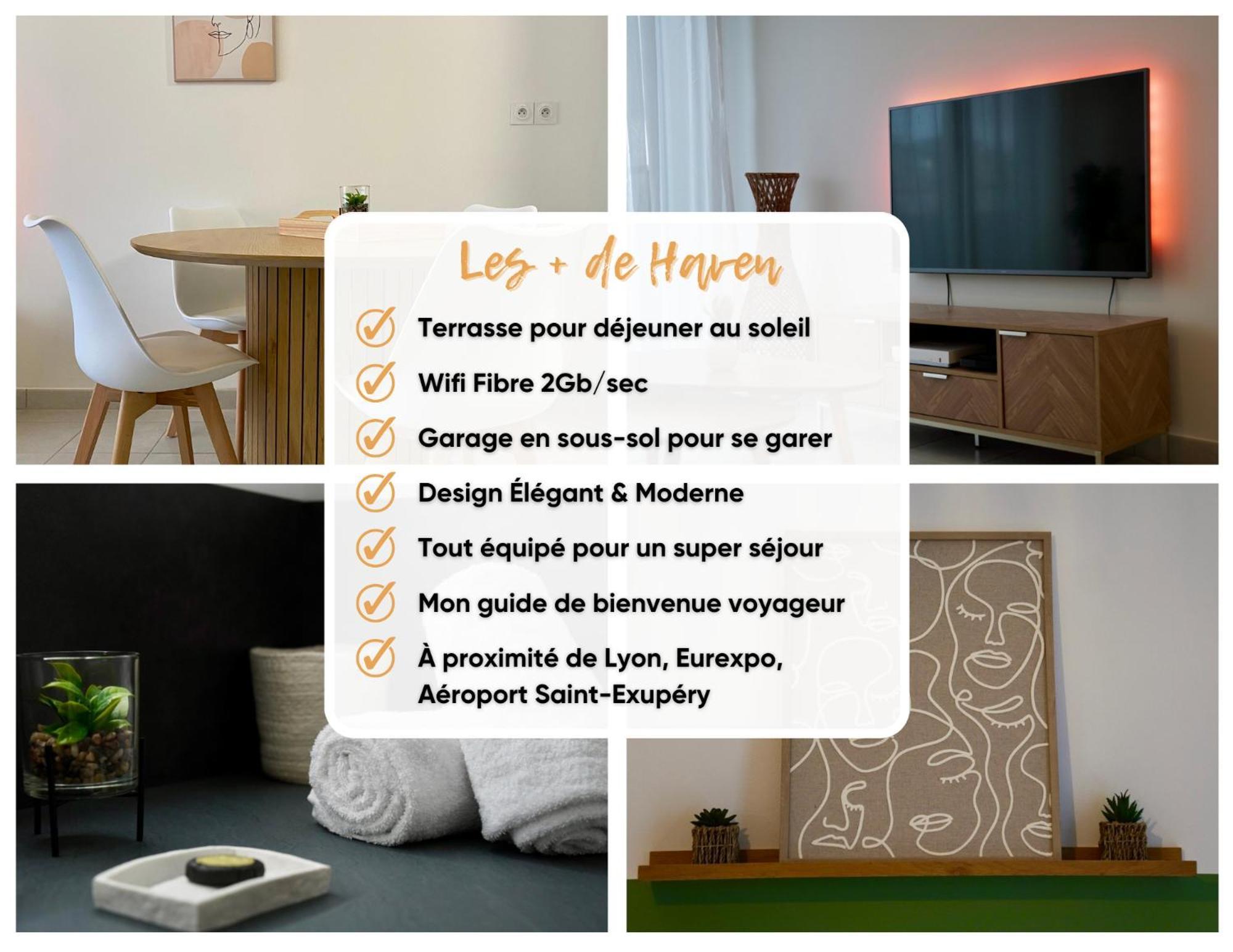 "Haven" Appartement Saint-Priest  Buitenkant foto