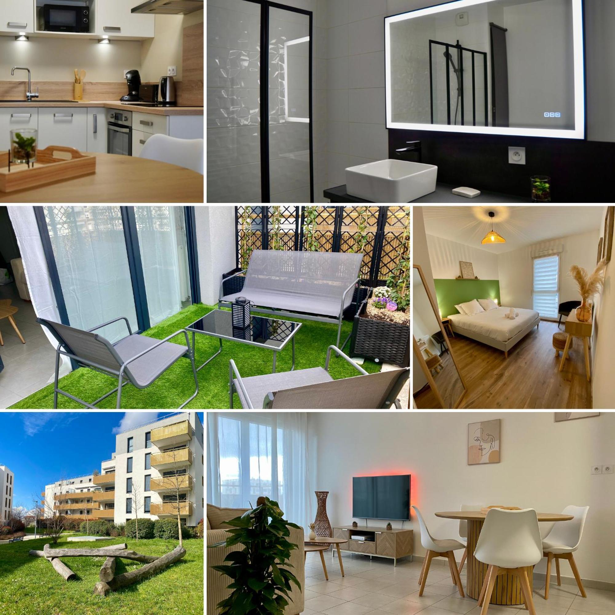 "Haven" Appartement Saint-Priest  Buitenkant foto